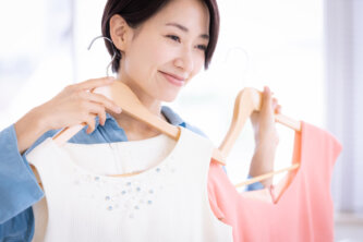 今の体型に合う一着を選びやすい